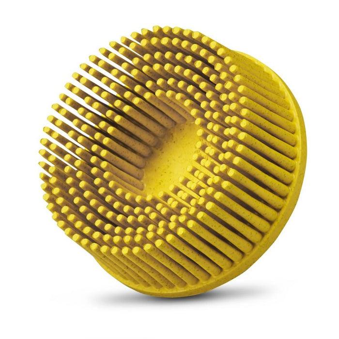 2" Yellow Finger/Bristle Disc - 80 Grit-84