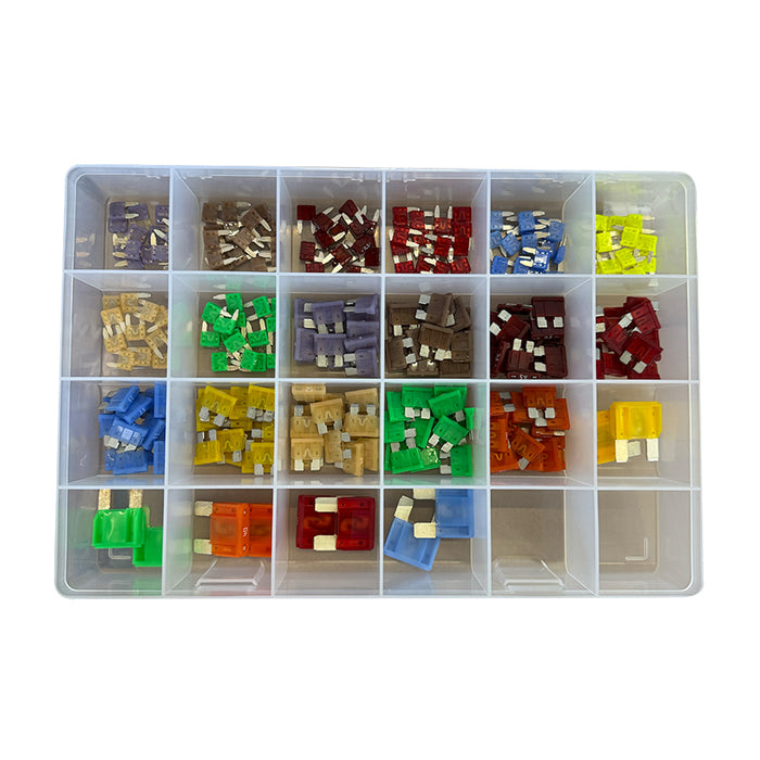 Fuse Kit Assortment. 265 Piece - ATM, ATC, & MAX Fuses Plastic Drawer-31