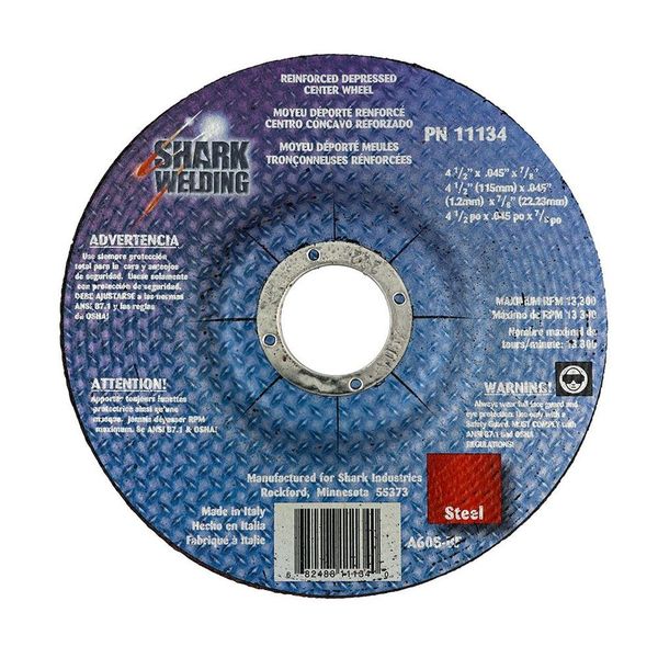 4' x .045 x 5/8 Type 1 SS Cut-Off Wheels-97