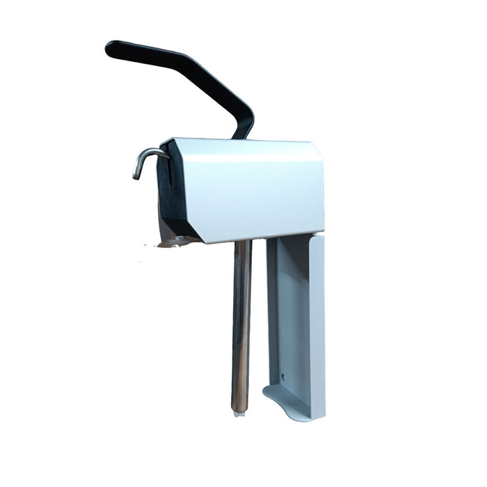 Stainless Wall Mount Pump - Flat Top Bottle