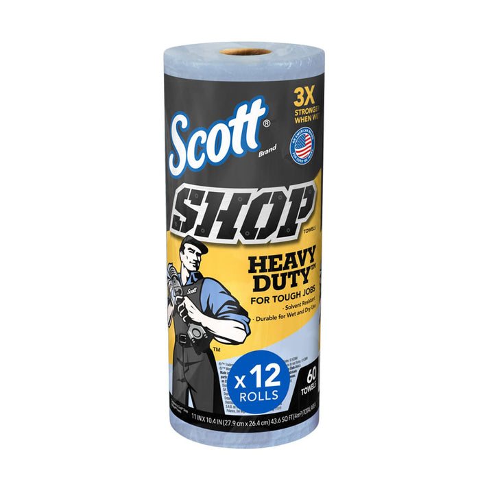 Scott Shop Heavy Duty Towels - 60 Towels Per Roll