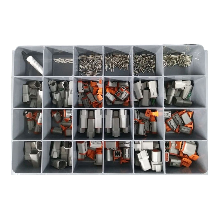 Deutsch Solid Barrel Terminal Kit Metal Drawer 651 Pc
