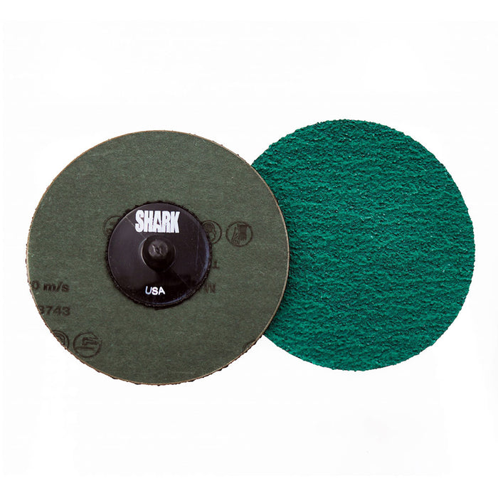 2" Sanding Disc 36 Grit (Roloc Style - Green Corps)-57