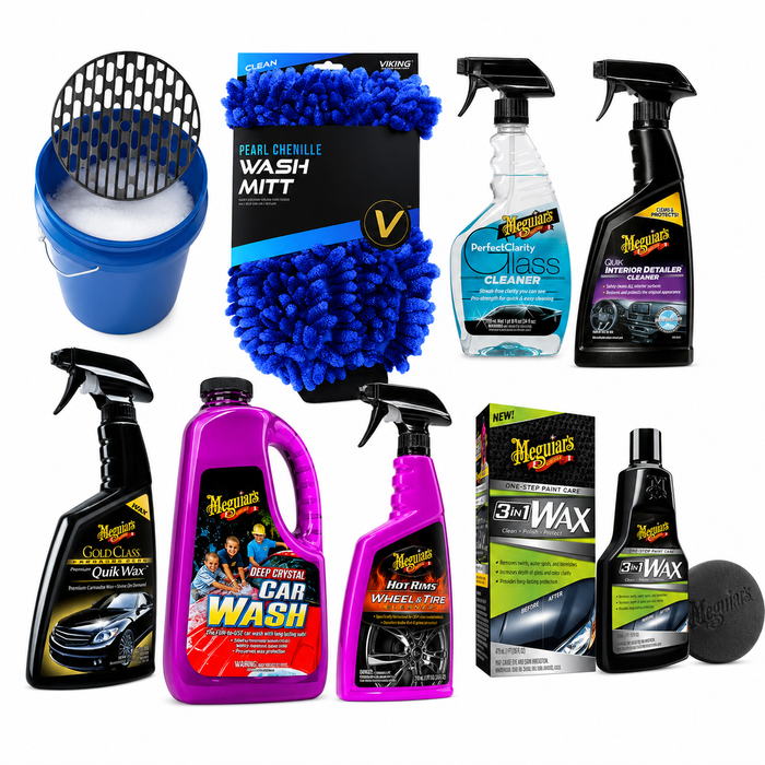 Chem Nut Supply's Car Wash Bucket Bundle - Meguiar's Edition
