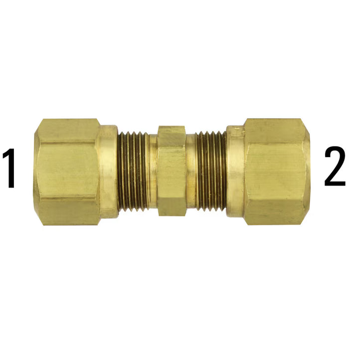 1462-10 5/8 DOT A/B Union for Nylon Tubing