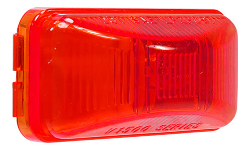 VSM1500 Red Rectangular Clearance/Marker Lamp