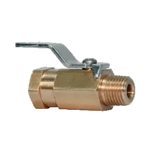 350BV-L 1/4 FPT X 1/4 MPT Miniature Ball Valve