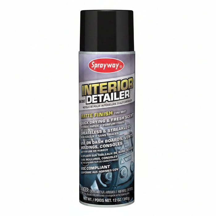 Sprayway Interior Detailer 12oz - Matte Finish
