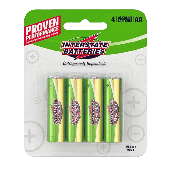 Interstate Batteries AA Battery 4 pack
