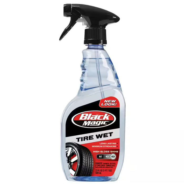Black Magic Tire Wet 23 FL oz Bottle