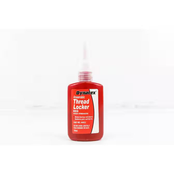 Dynatex Red High Strength Thread Locker 50mL