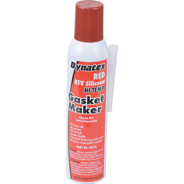 Dynatex Red Rtv Hi-Temp Gasket Maker
