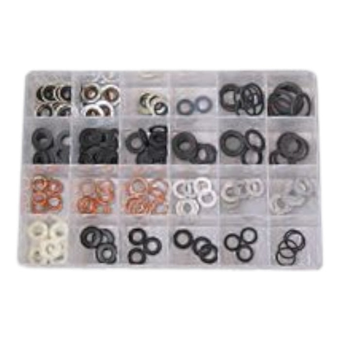 Oil Drain Plug Gaskets Assortment 466 Pcs Plastic Drawer
