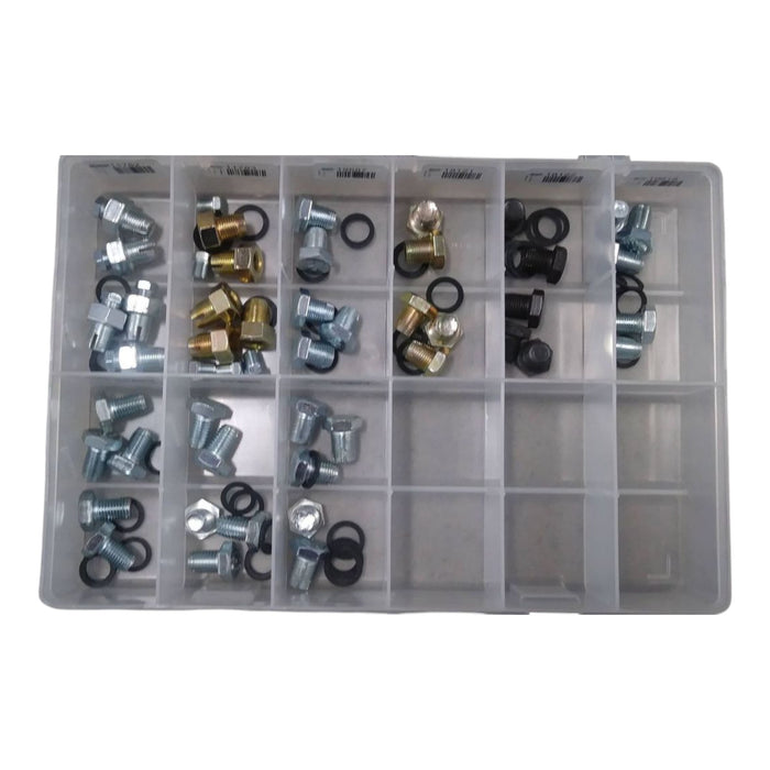 Oversized Drain Plug Kit 90pc Plastic Drawer