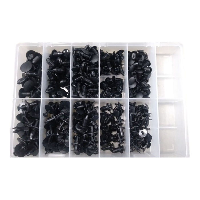 Popular Push Pins and Xmas Trees - 340Pc Plastic Drawer