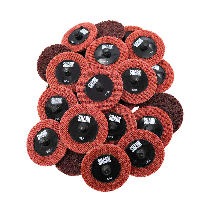 2" Medium Red Surface Disc