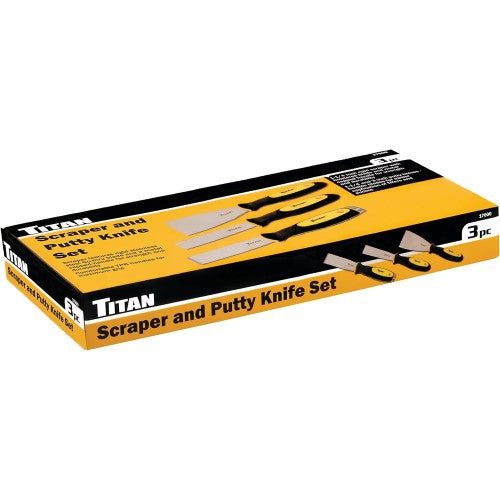 Titan Scraper and Putty Knife Set
