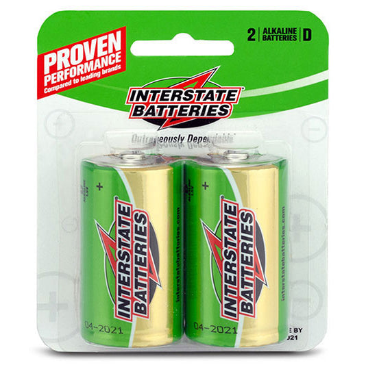 Interstate Batteries D Battery 2 pack