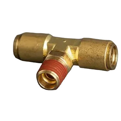 2472-6-6 3/8 x 3/8 DOT Push-In Male Branch Tee Swivel