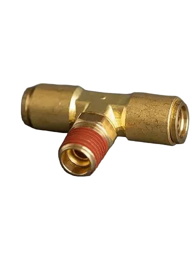 2472-6 3/8 x 1/4 DOT Push-In Male Branch Tee Swivel