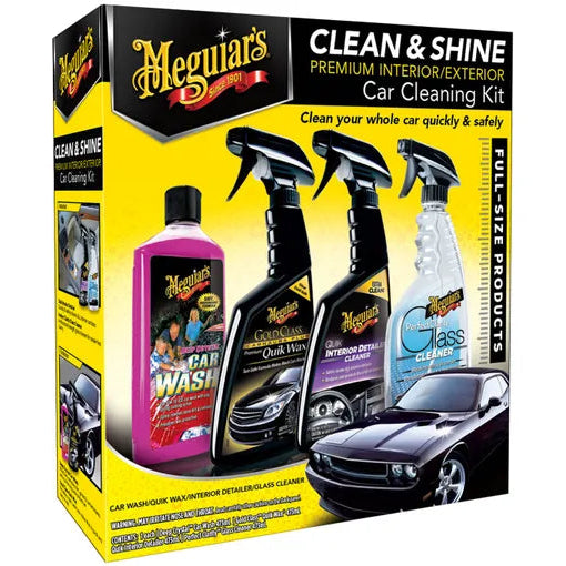 Meguiar's Clean & Shine Car Cleaning Kit