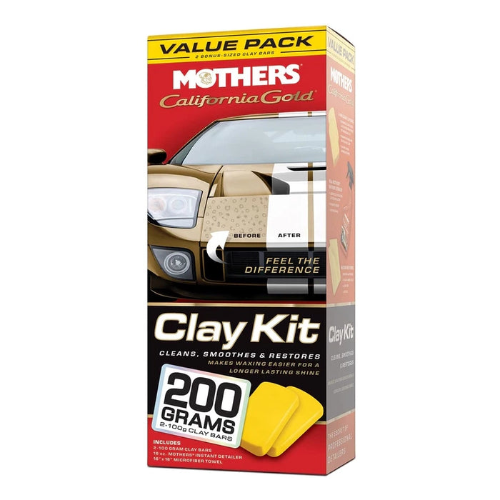Mothers California Gold Clay Kit Value Pack