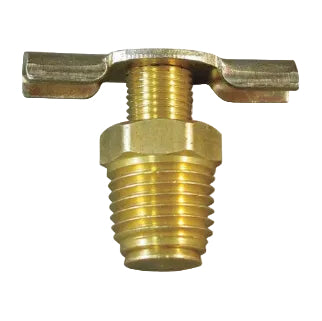 321D 1/4 Brass External Seat Drain Cock