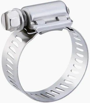 Premium Hose Clamps With Rack - 100pc - #4,#6 Small, #6, #10, #12, #16, #20, #28, #32, #36